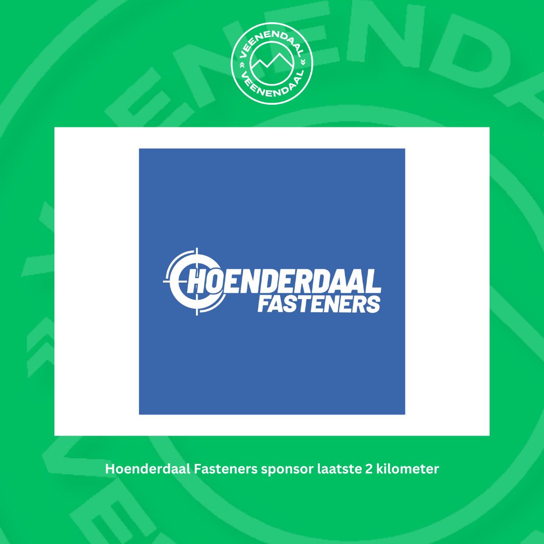 Hoenderdaal Fasteners Sponsor 2KM 2025